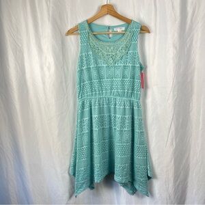 Xhilaration Girl Sleeveless Lace Kids Dress Size XL 14/16